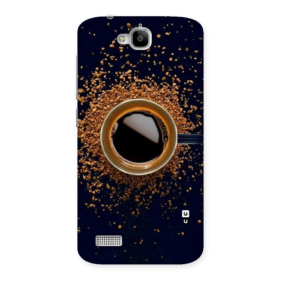 Black Coffee Back Case for Honor Holly