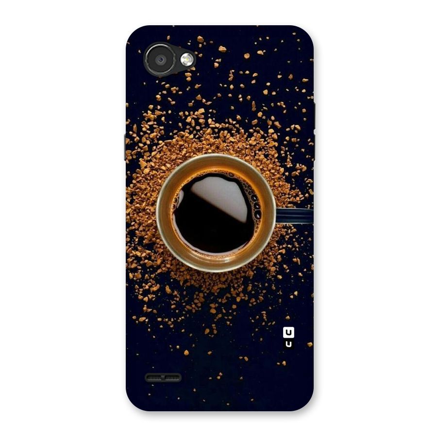Black Coffee Back Case for LG Q6