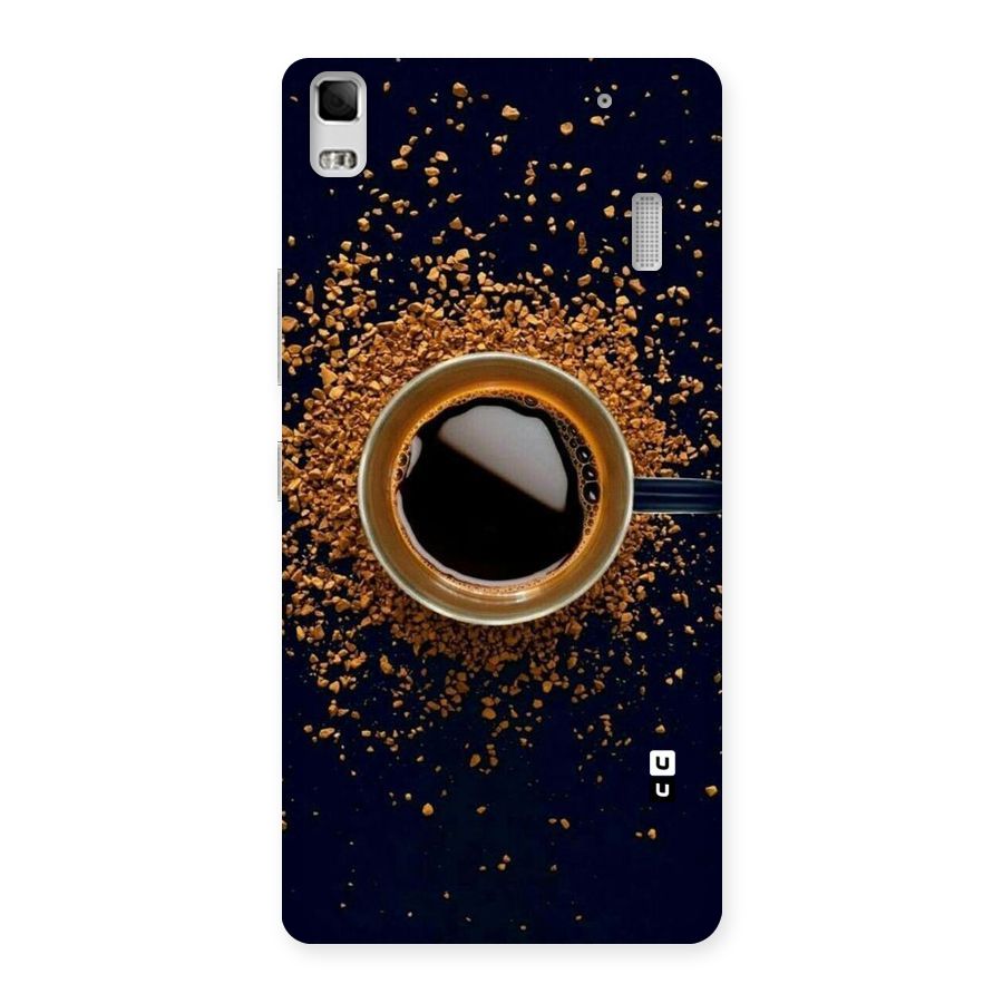 Black Coffee Back Case for Lenovo K3 Note