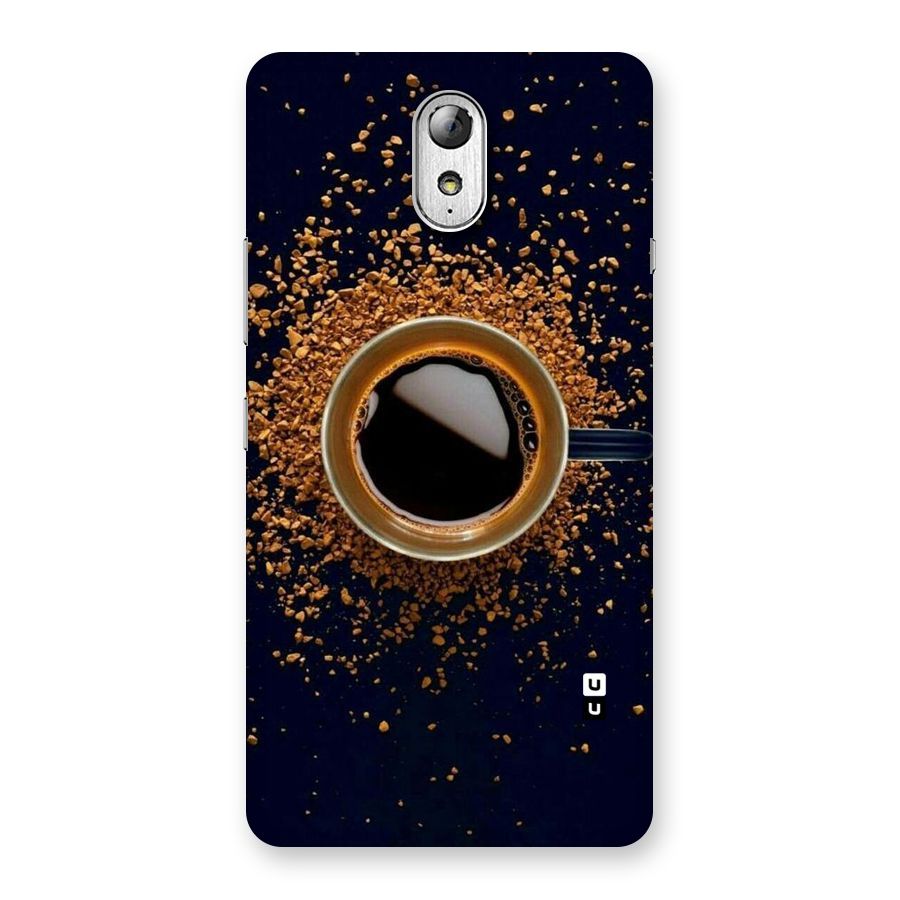 Black Coffee Back Case for Lenovo Vibe P1M