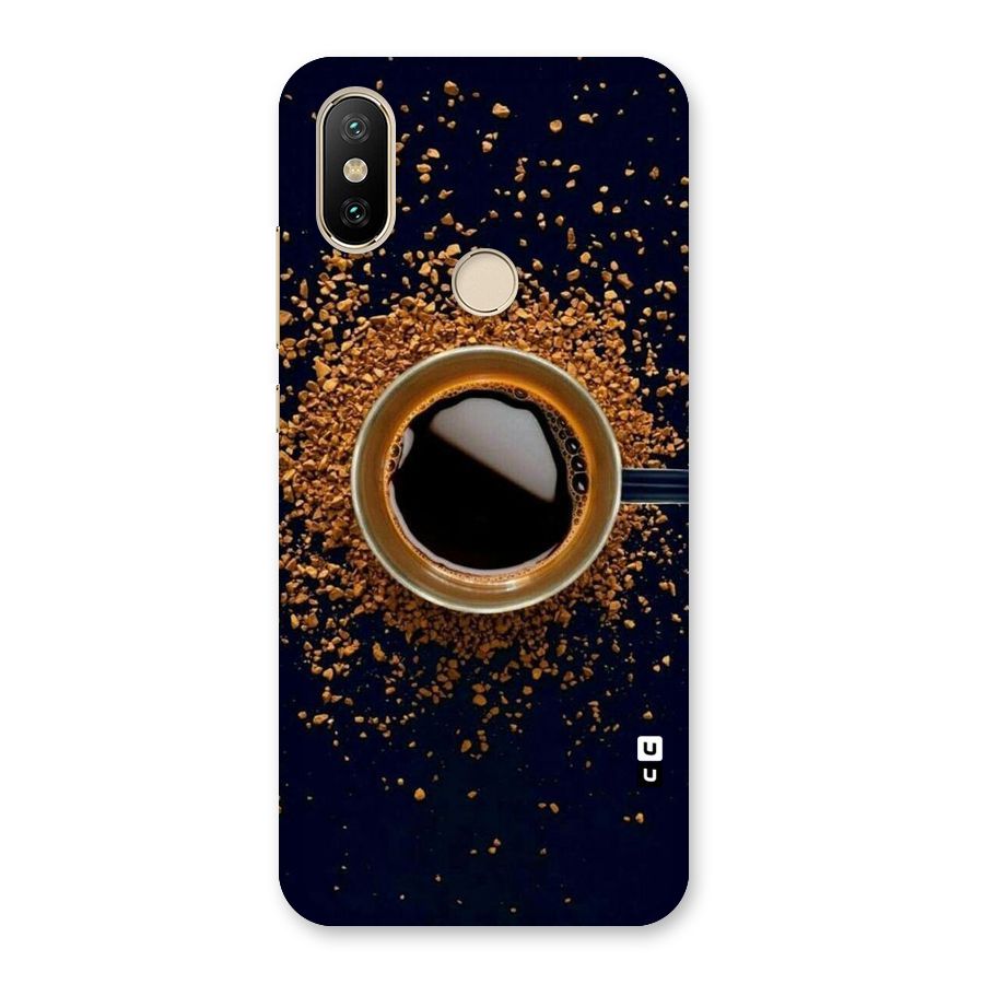Black Coffee Back Case for Mi A2