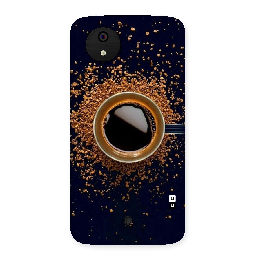Black Coffee Back Case for Micromax Canvas A1