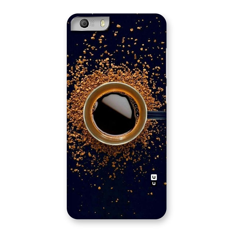 Black Coffee Back Case for Micromax Canvas Knight 2