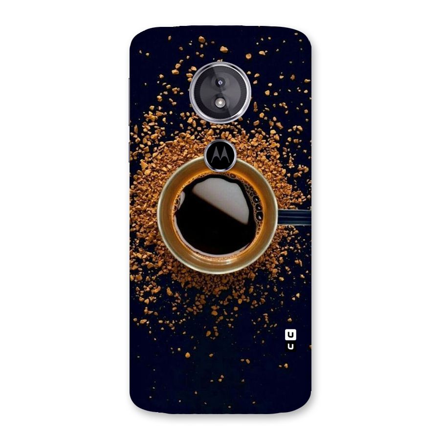 Black Coffee Back Case for Moto E5