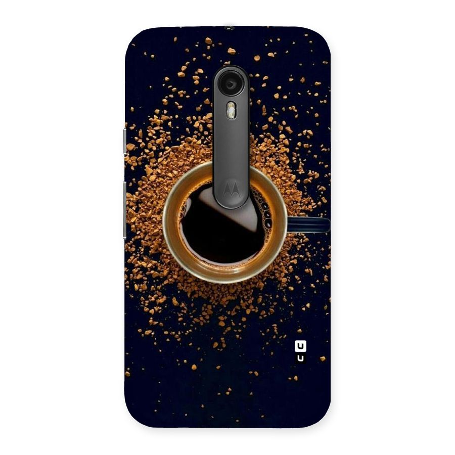 Black Coffee Back Case for Moto G3