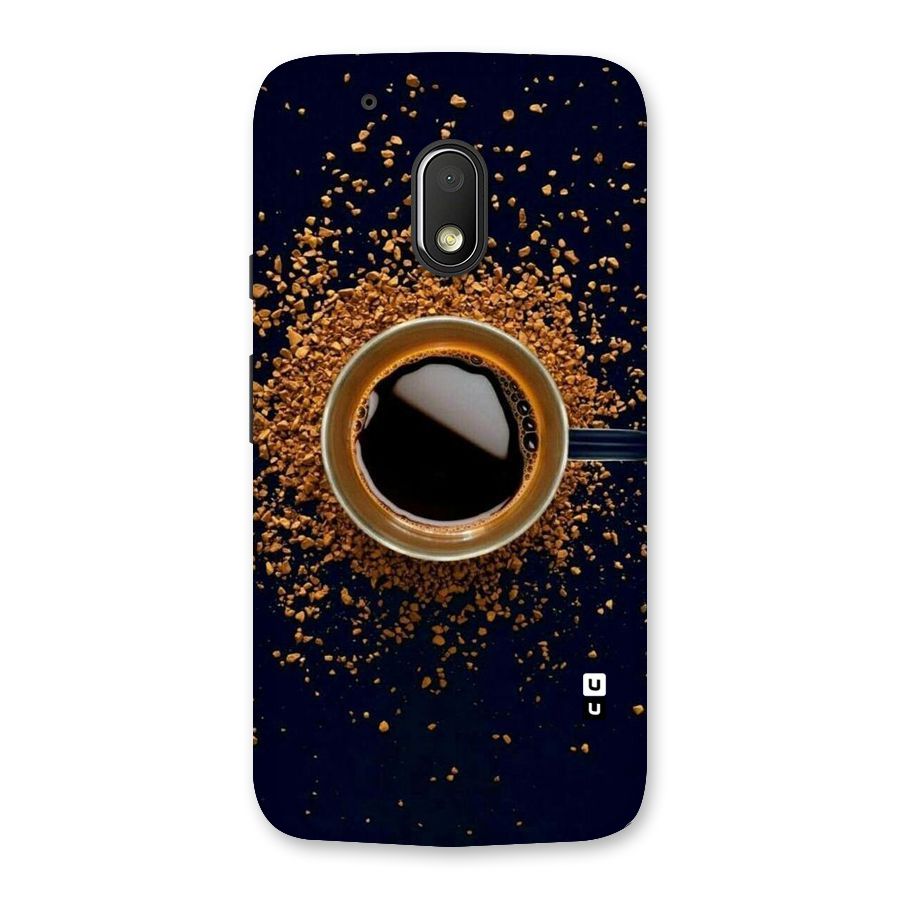 Black Coffee Back Case for Moto G4 Play