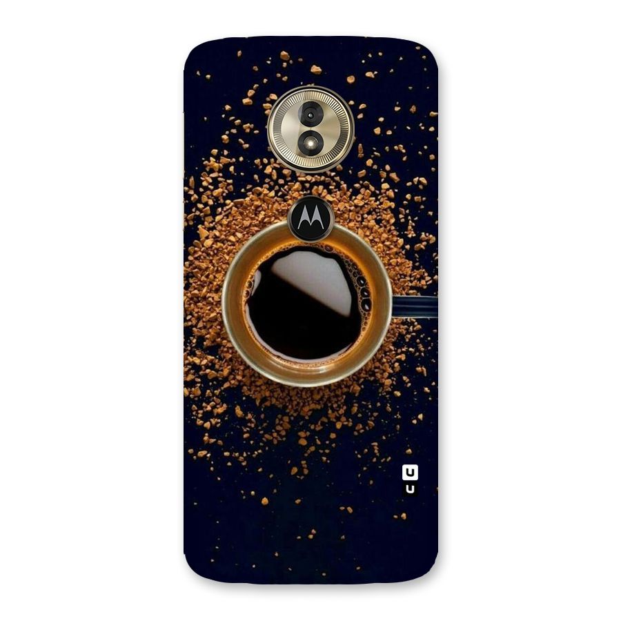 Black Coffee Back Case for Moto G6 Play