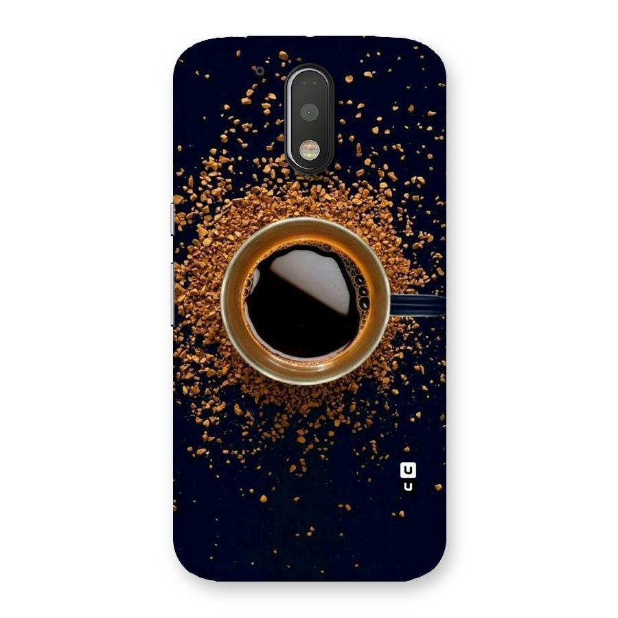 Black Coffee Back Case for Motorola Moto G4 Plus