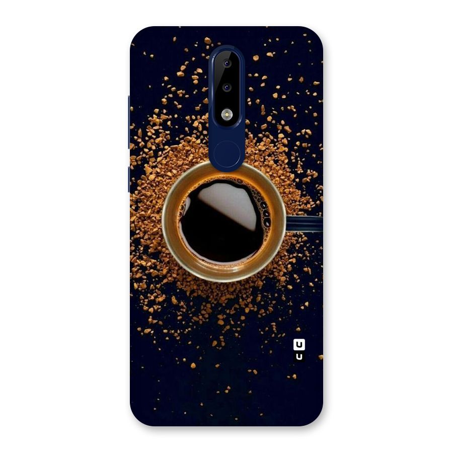 Black Coffee Back Case for Nokia 5.1 Plus