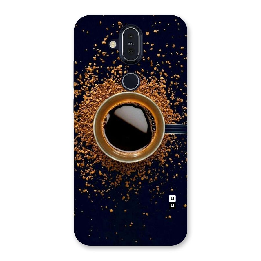 Black Coffee Back Case for Nokia 8.1