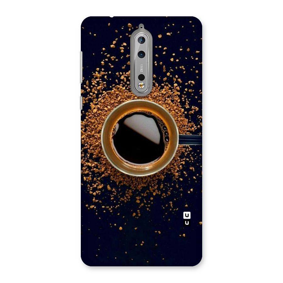 Black Coffee Back Case for Nokia 8