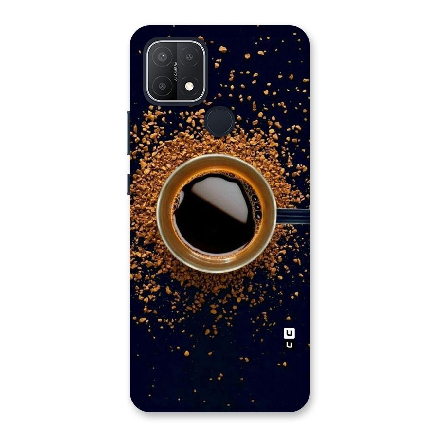 Black Coffee Back Case for Oppo A15s