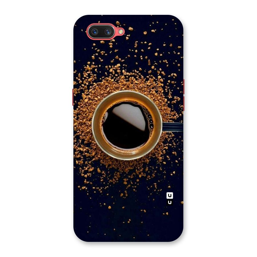 Black Coffee Back Case for Oppo A3s