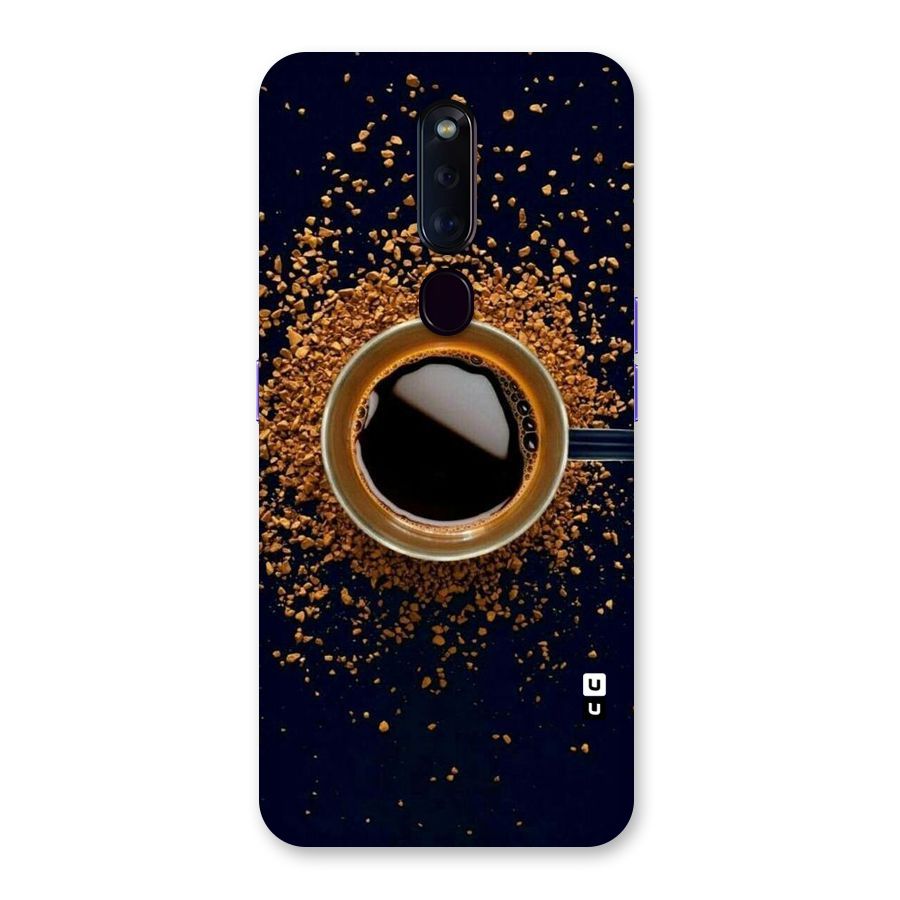 Black Coffee Back Case for Oppo F11 Pro