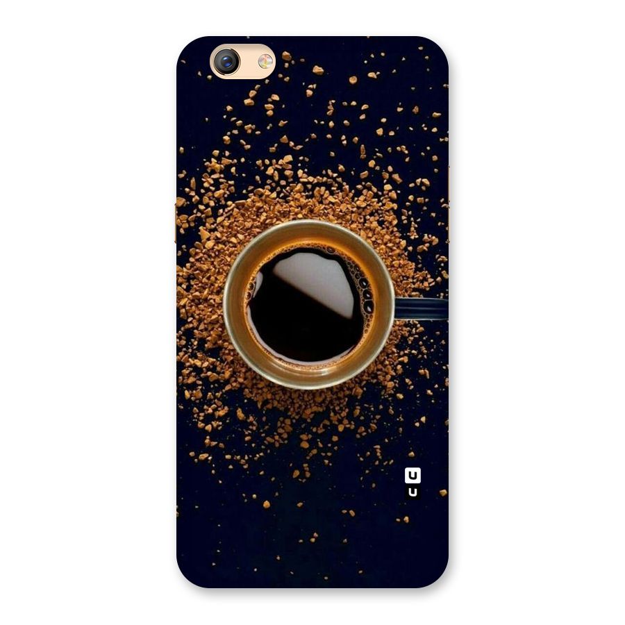 Black Coffee Back Case for Oppo F3 Plus