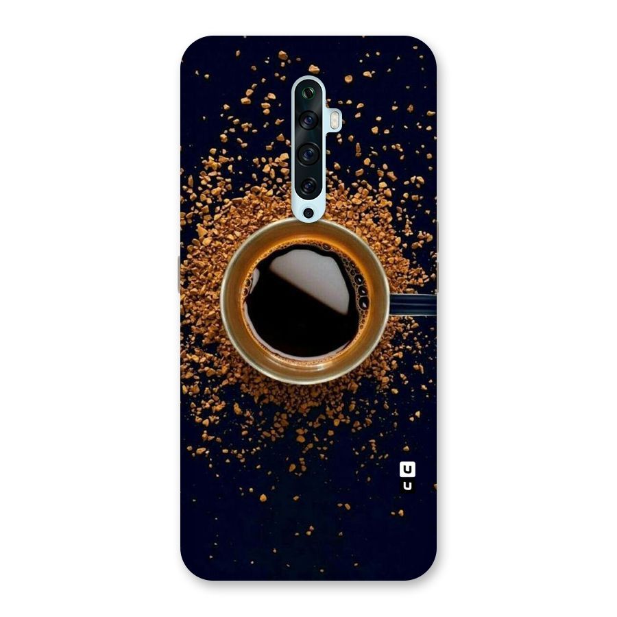 Black Coffee Back Case for Oppo Reno2 F