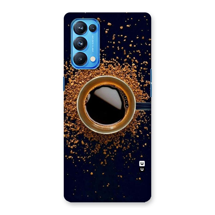 Black Coffee Back Case for Oppo Reno5 Pro 5G