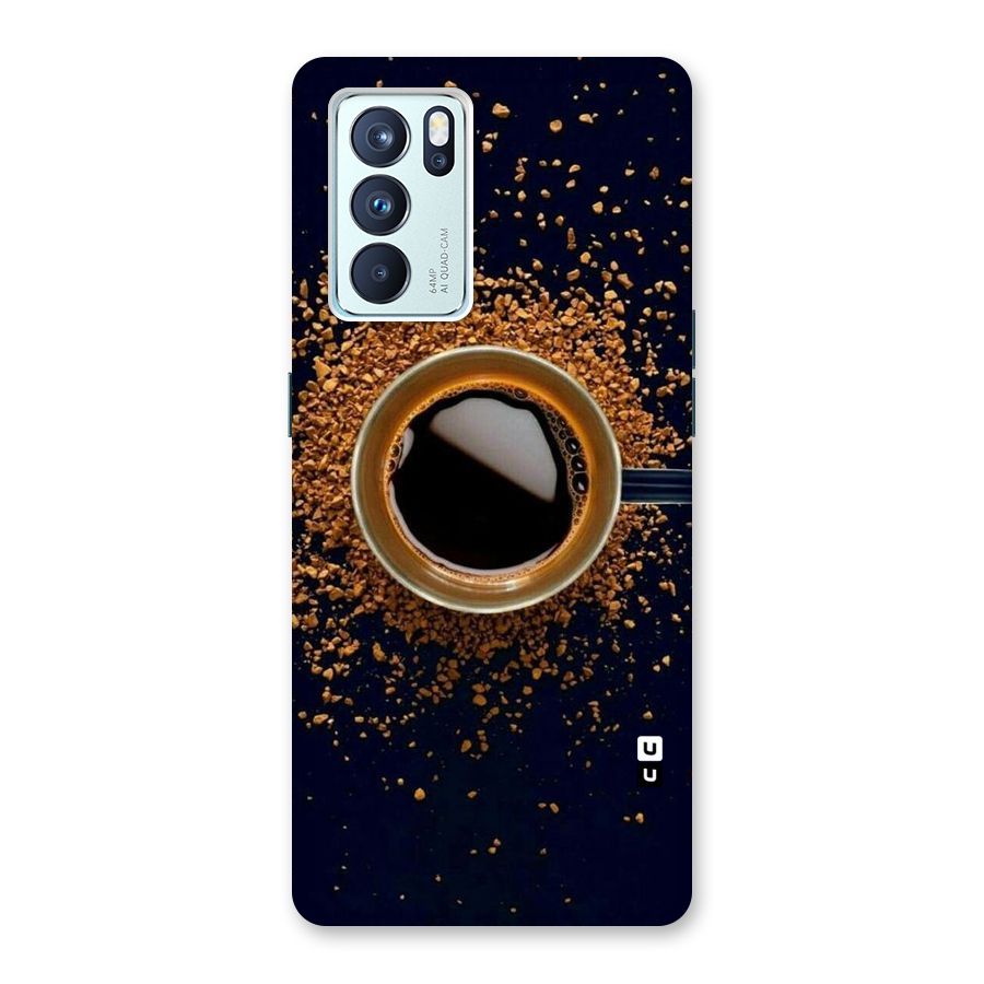 Black Coffee Back Case for Oppo Reno6 Pro 5G