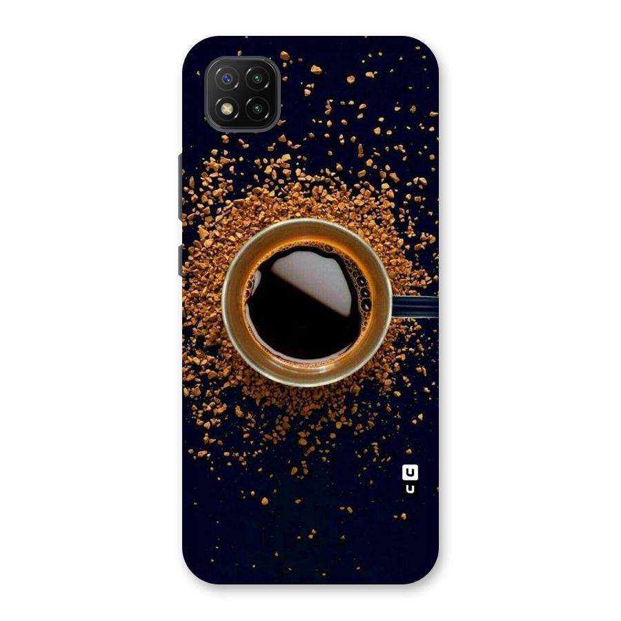 Black Coffee Back Case for Poco C3