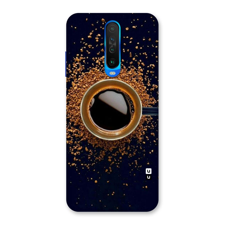 Black Coffee Back Case for Poco X2