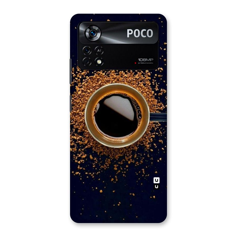 Black Coffee Back Case for Poco X4 Pro 5G