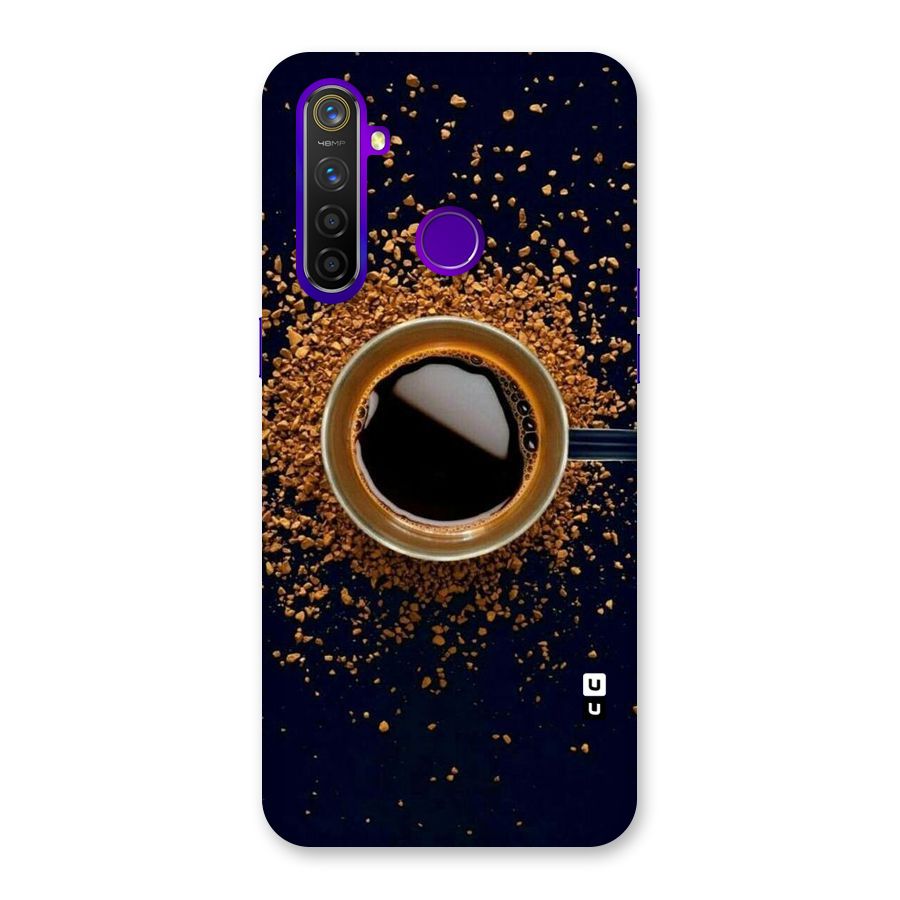 Black Coffee Back Case for Realme 5 Pro