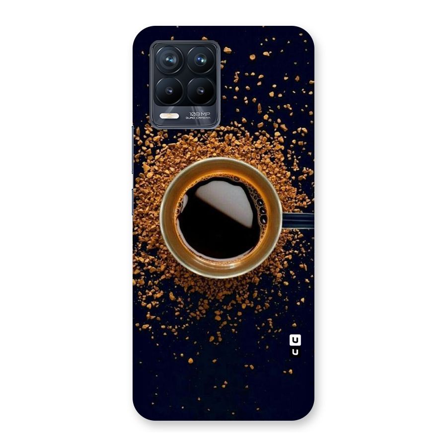 Black Coffee Back Case for Realme 8 Pro