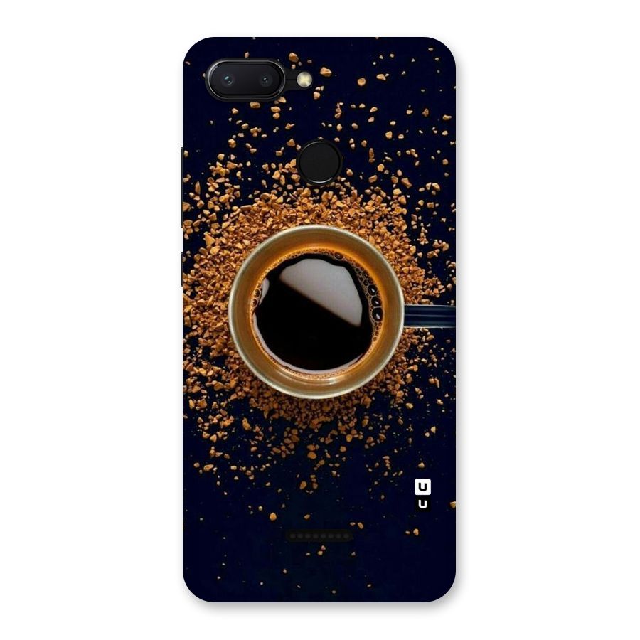 Black Coffee Back Case for Redmi 6