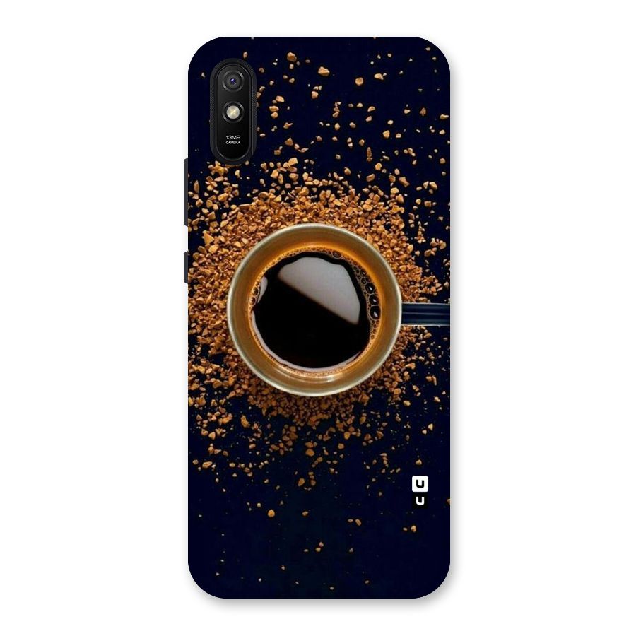Black Coffee Back Case for Redmi 9A
