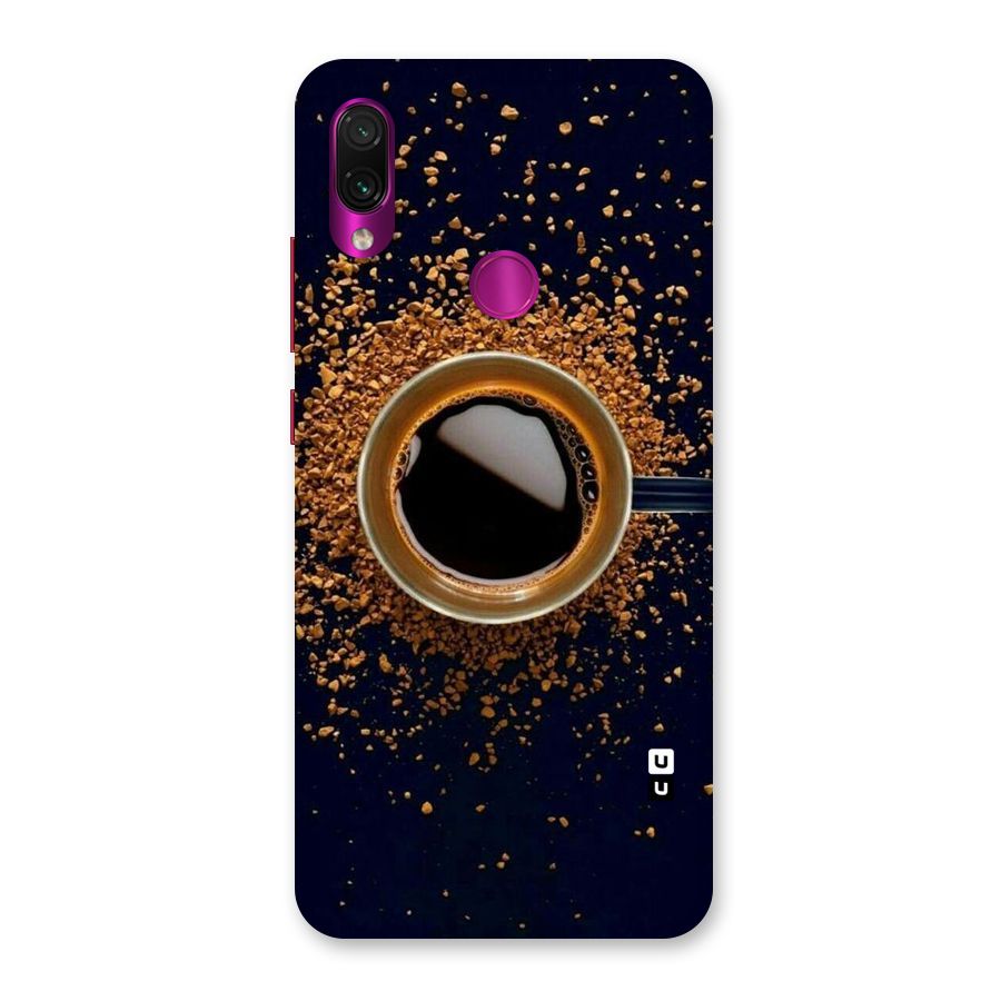 Black Coffee Back Case for Redmi Note 7 Pro