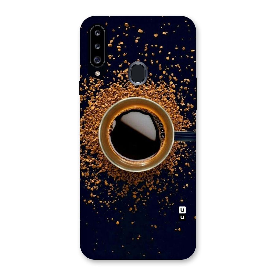 Black Coffee Back Case for Samsung Galaxy A20s