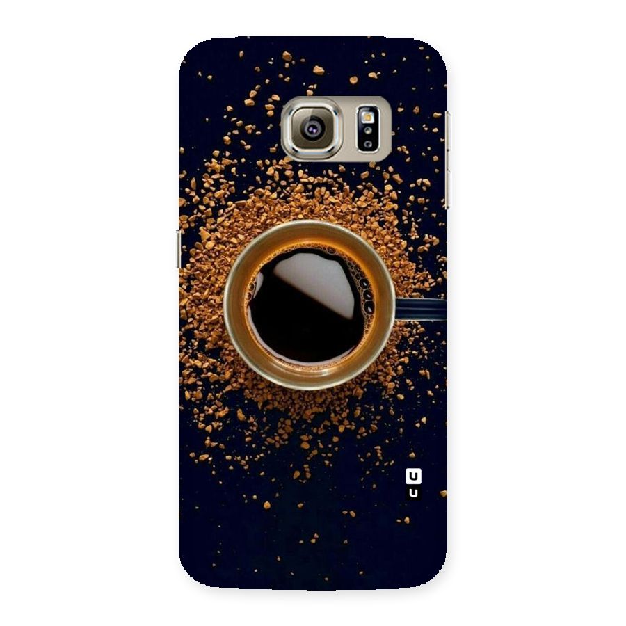 Black Coffee Back Case for Samsung Galaxy S6 Edge