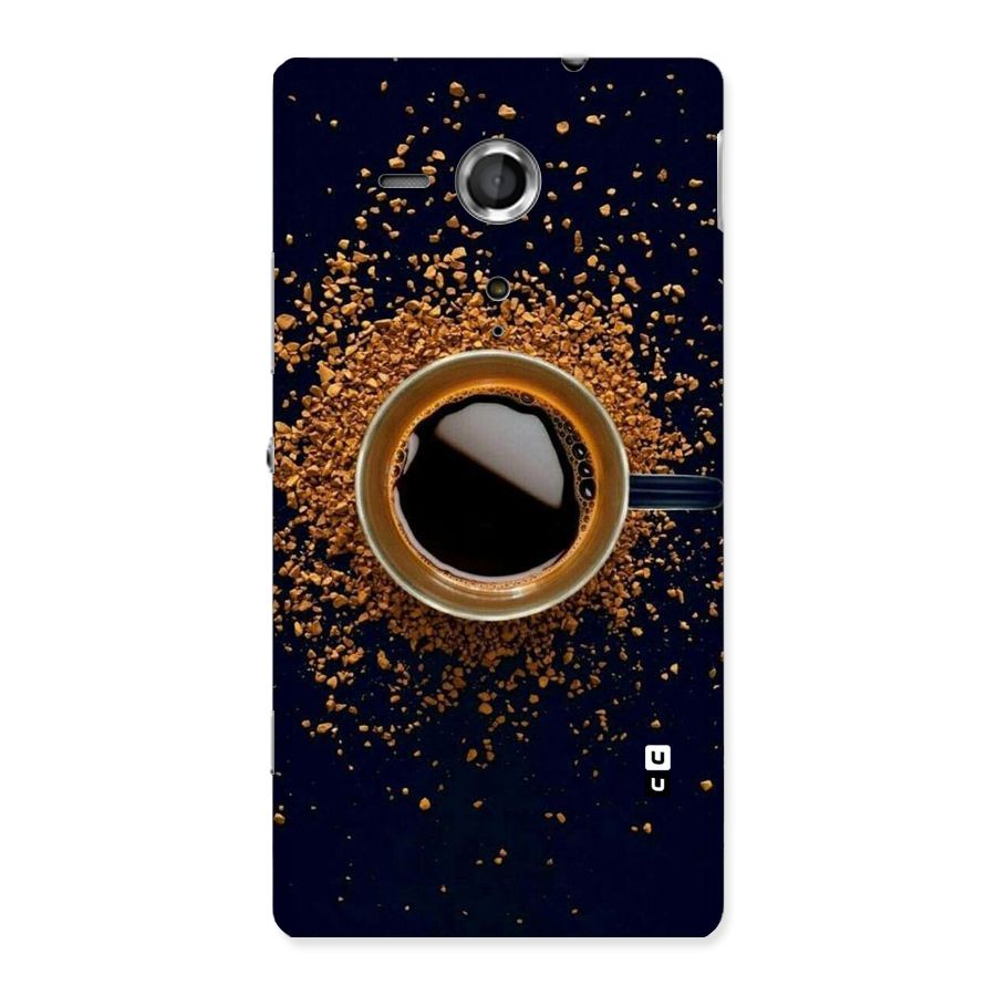 Black Coffee Back Case for Sony Xperia SP
