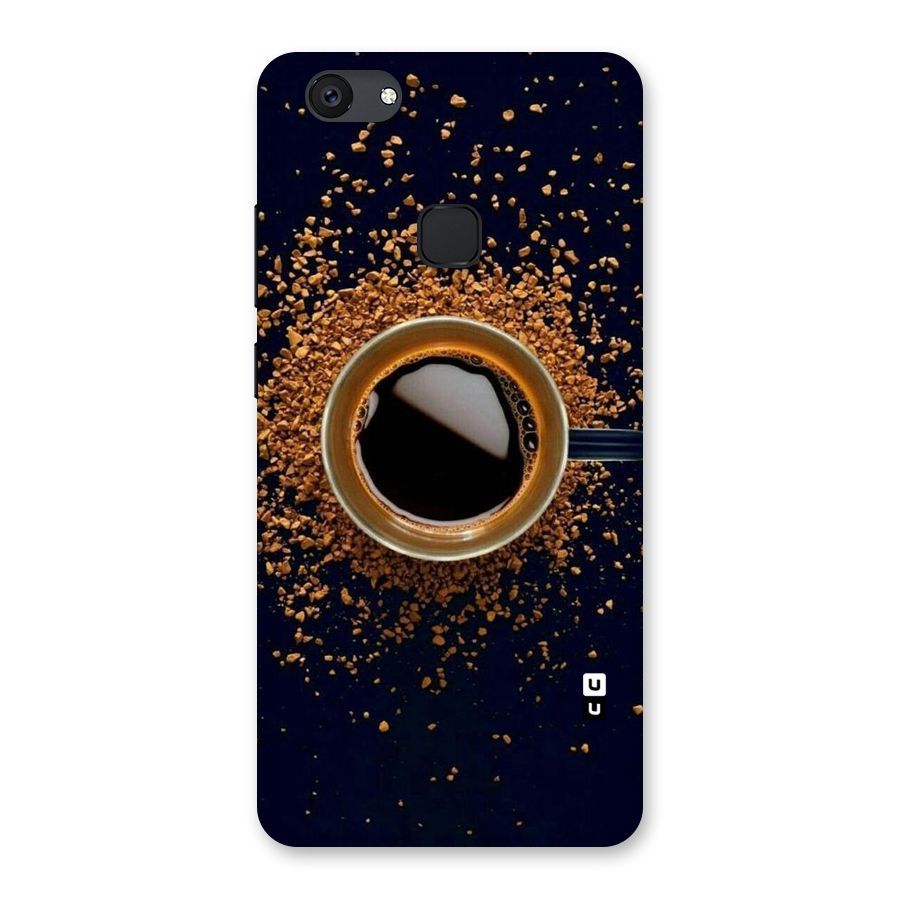 Black Coffee Back Case for Vivo V7 Plus