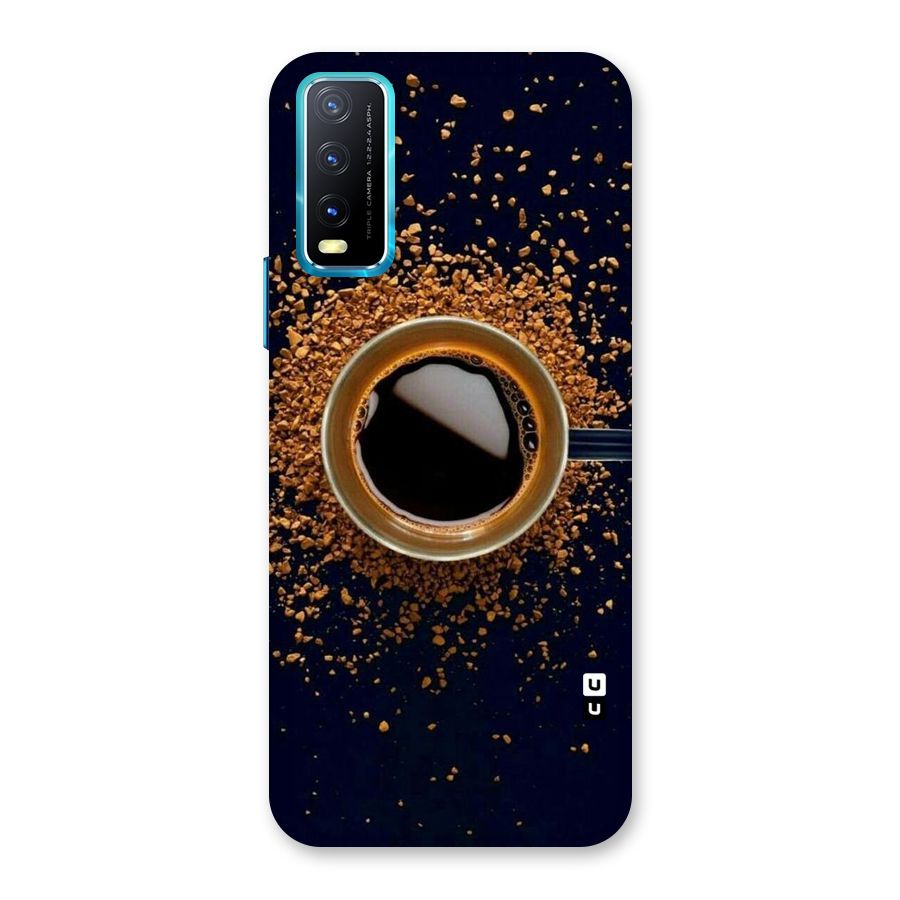 Black Coffee Back Case for Vivo Y20G