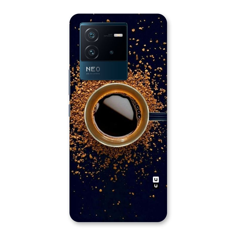 Black Coffee Back Case for Vivo iQOO Neo 6 5G