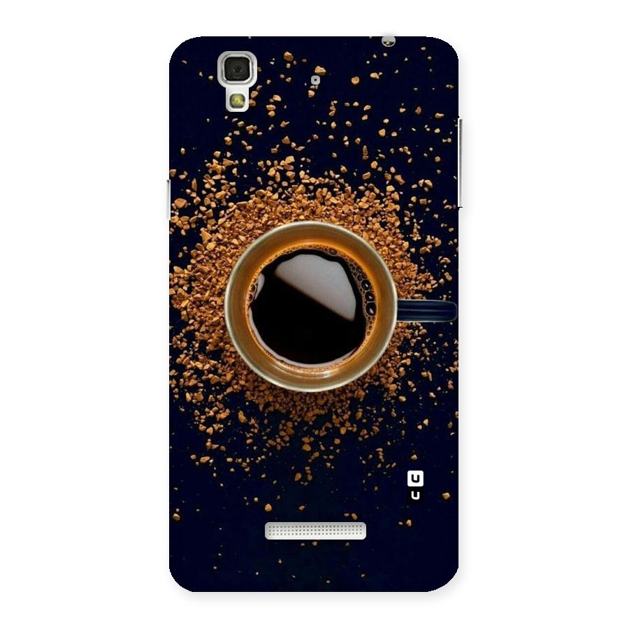 Black Coffee Back Case for YU Yureka Plus