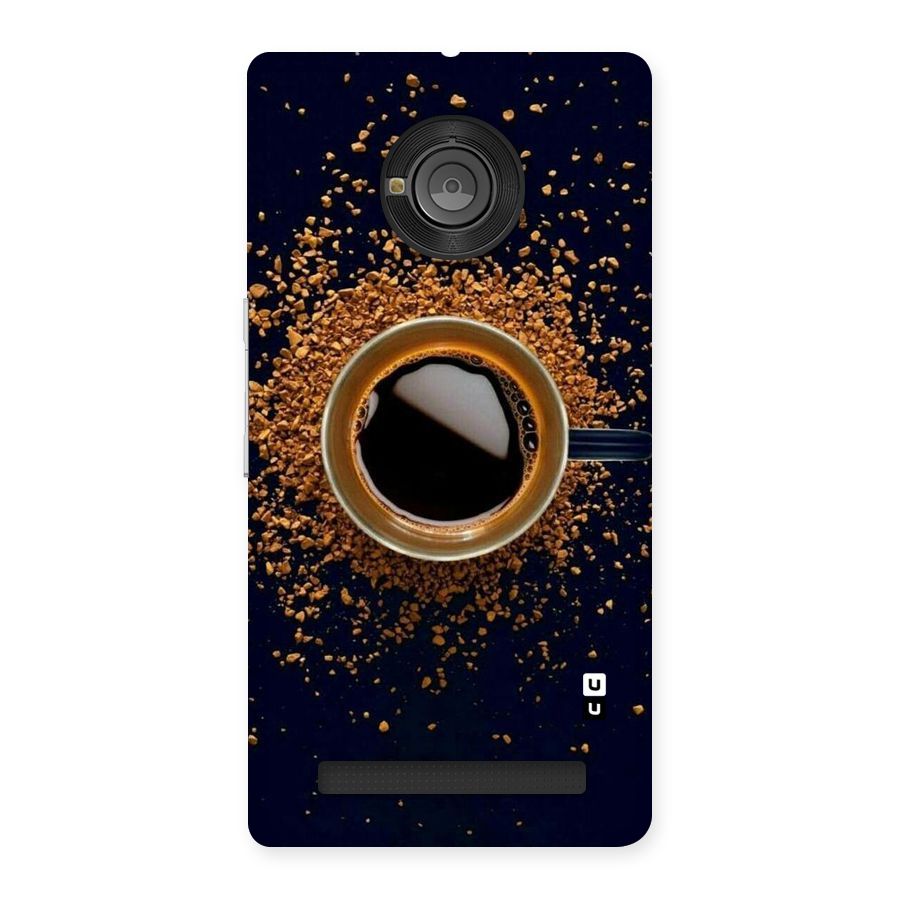 Black Coffee Back Case for Yu Yunique
