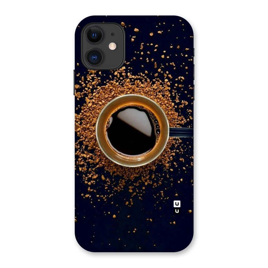Black Coffee Back Case for iPhone 11