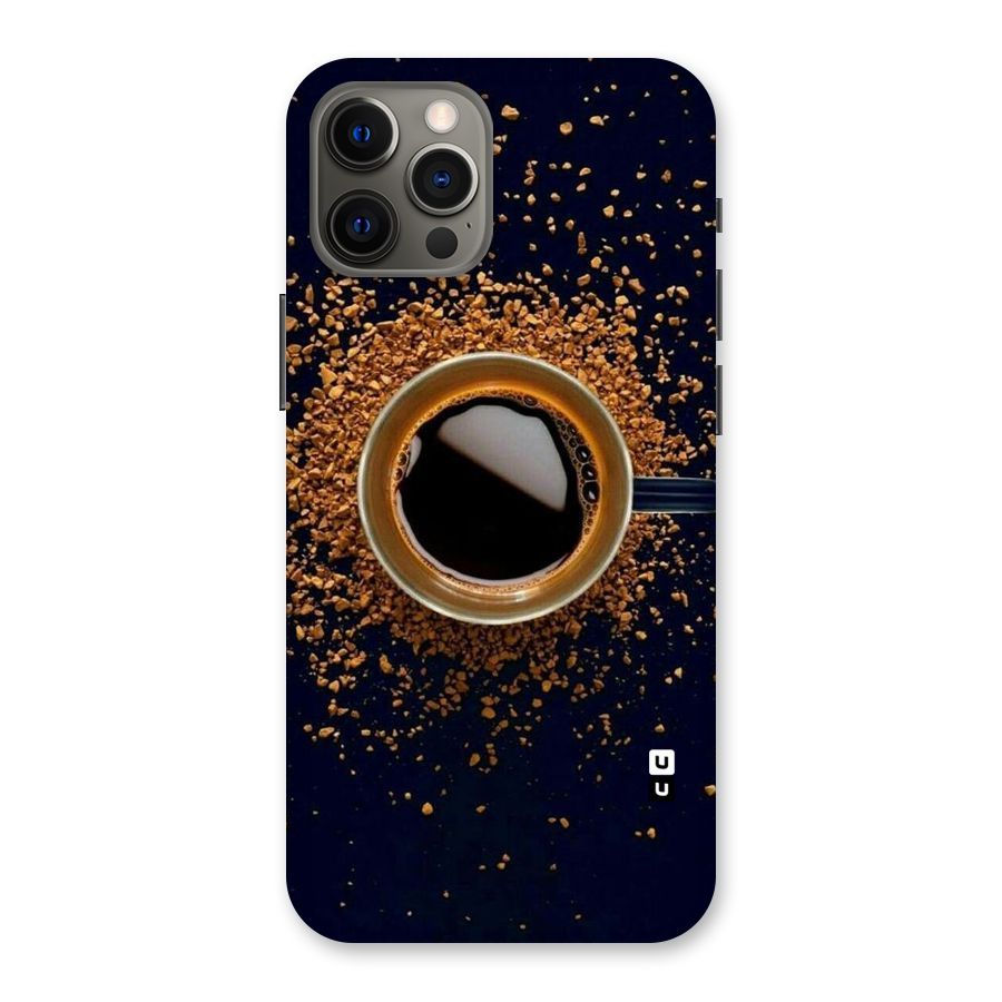 Black Coffee Back Case for iPhone 12 Pro Max
