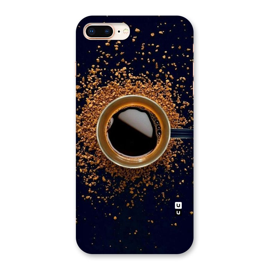 Black Coffee Back Case for iPhone 8 Plus