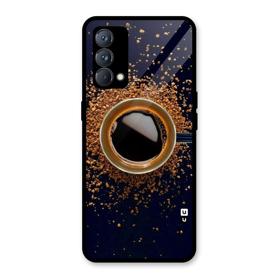 Black Coffee Glass Back Case for Realme GT Master Edition
