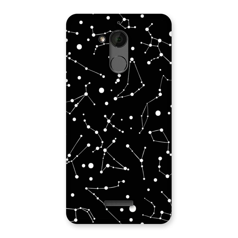 Black Constellation Pattern Back Case for Coolpad Note 5