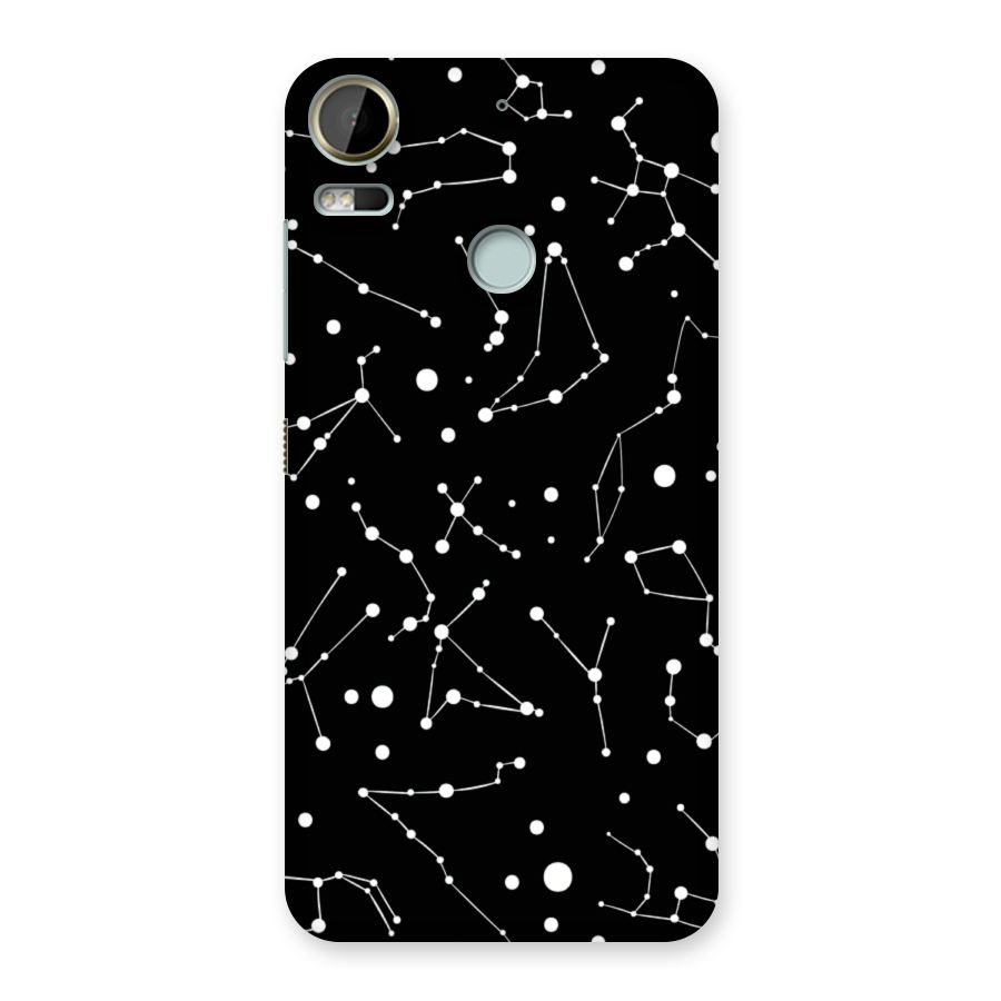 Black Constellation Pattern Back Case for Desire 10 Pro