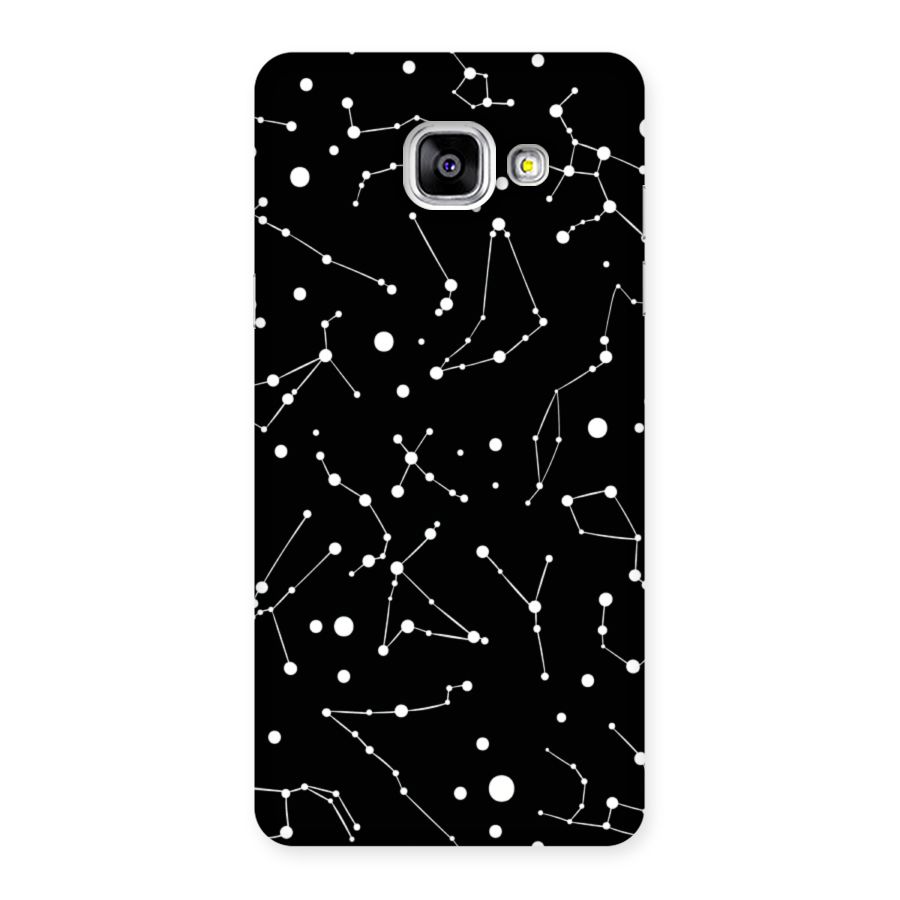 Black Constellation Pattern Back Case for Galaxy A5 2016