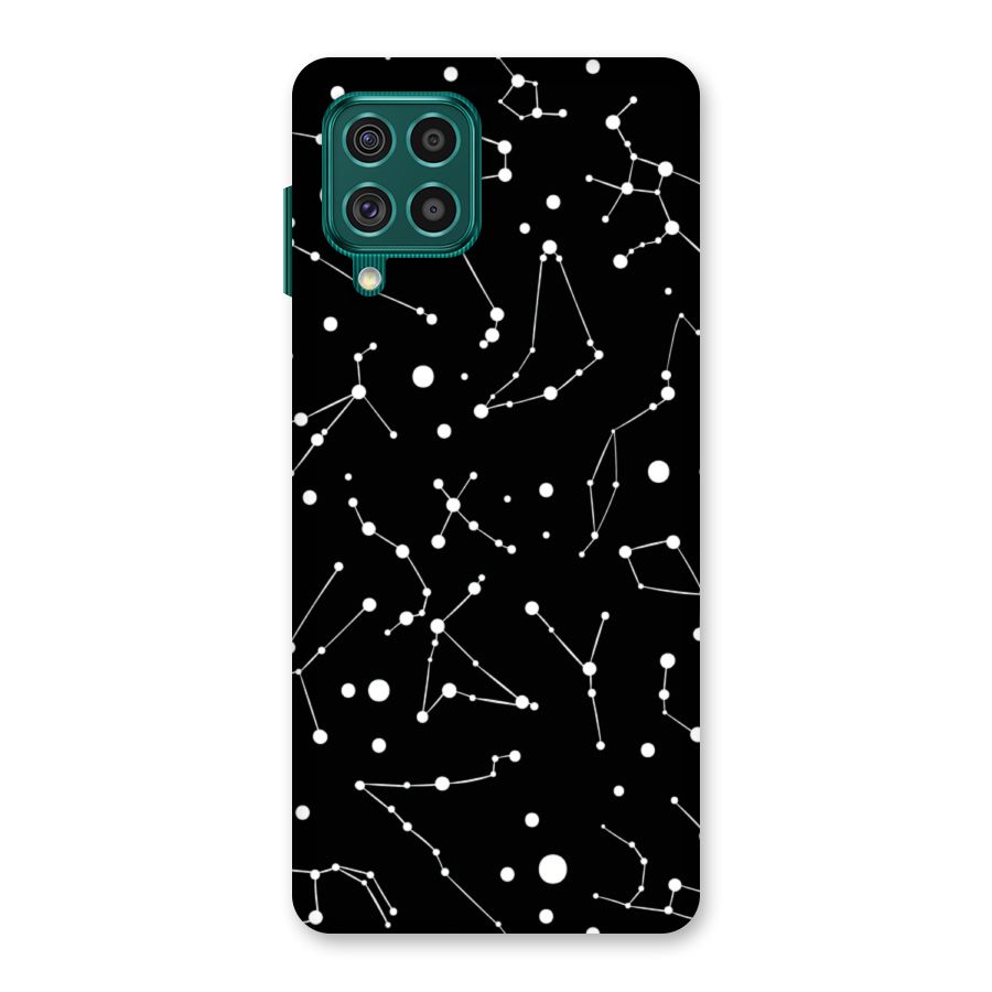 Black Constellation Pattern Back Case for Galaxy F62