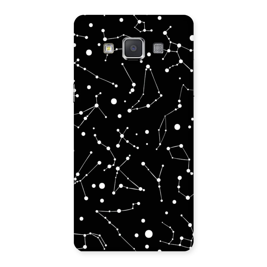 Black Constellation Pattern Back Case for Galaxy Grand Max