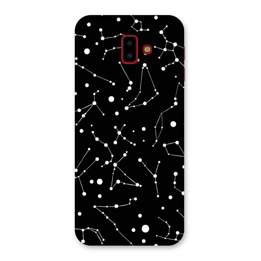 Black Constellation Pattern Back Case for Galaxy J6 Plus