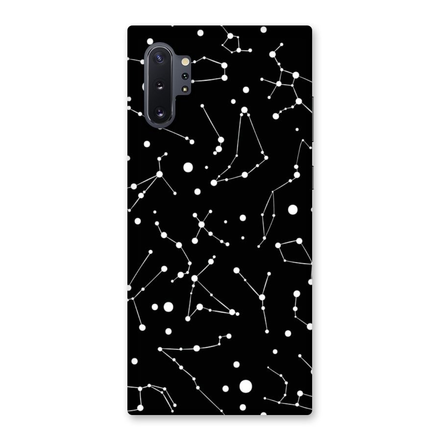 Black Constellation Pattern Back Case for Galaxy Note 10 Plus