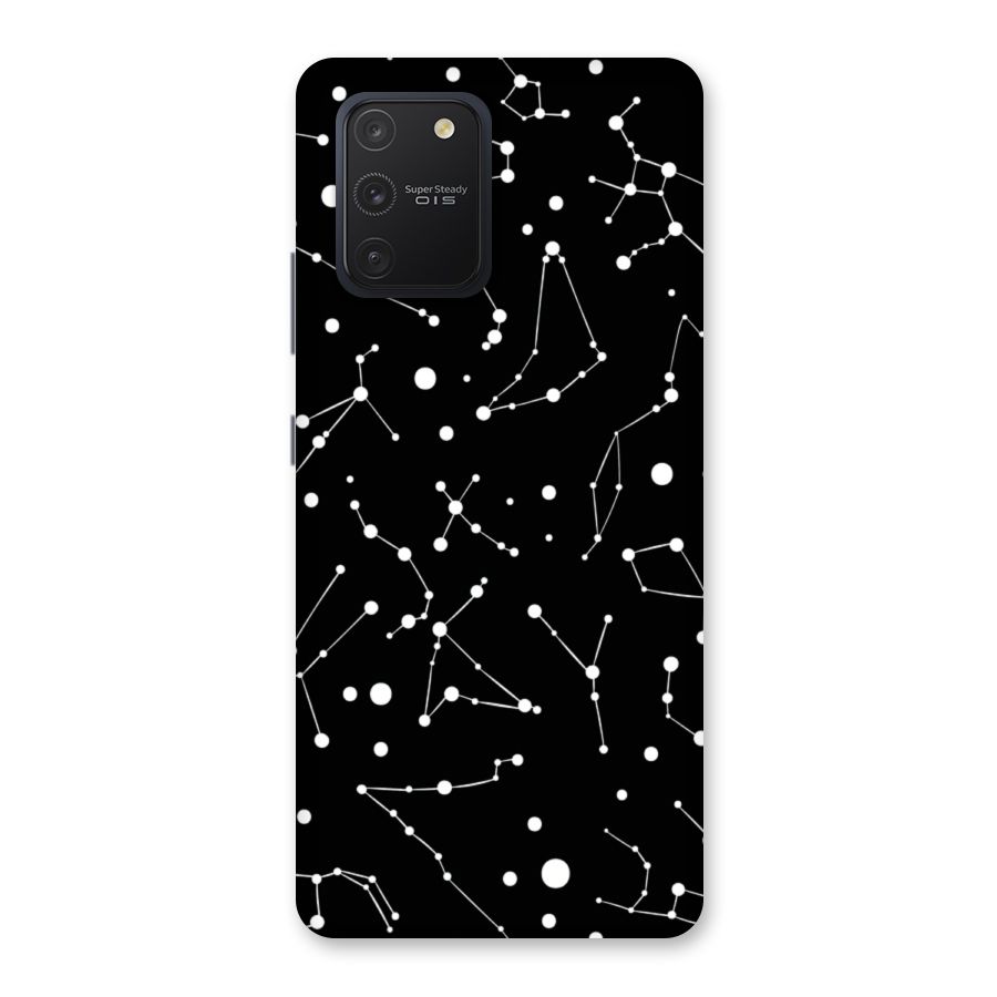 Black Constellation Pattern Back Case for Galaxy S10 Lite